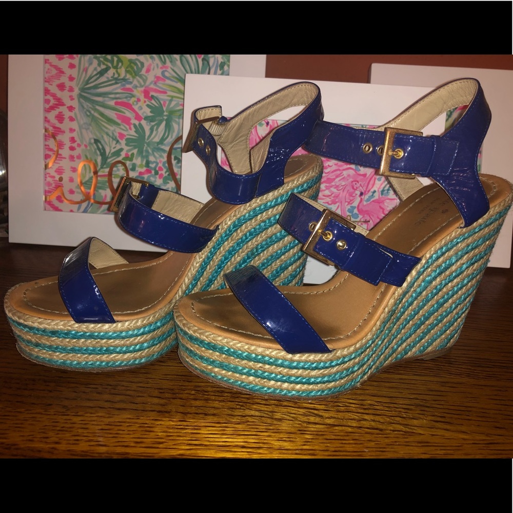 Kate Spade wedge sandals